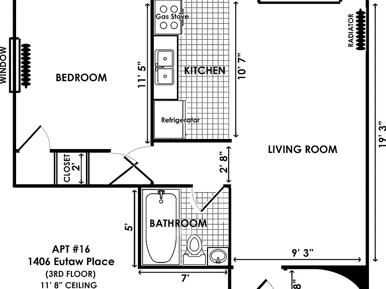 1406 Eutaw Pl #16 — Photo 3
