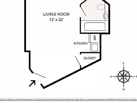 2nd image of 140 W 69th St APT 101A