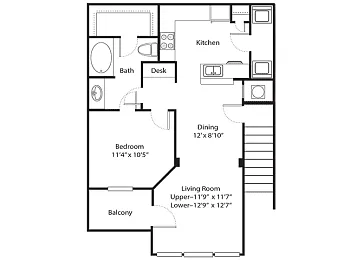 Floor plan La Vallita