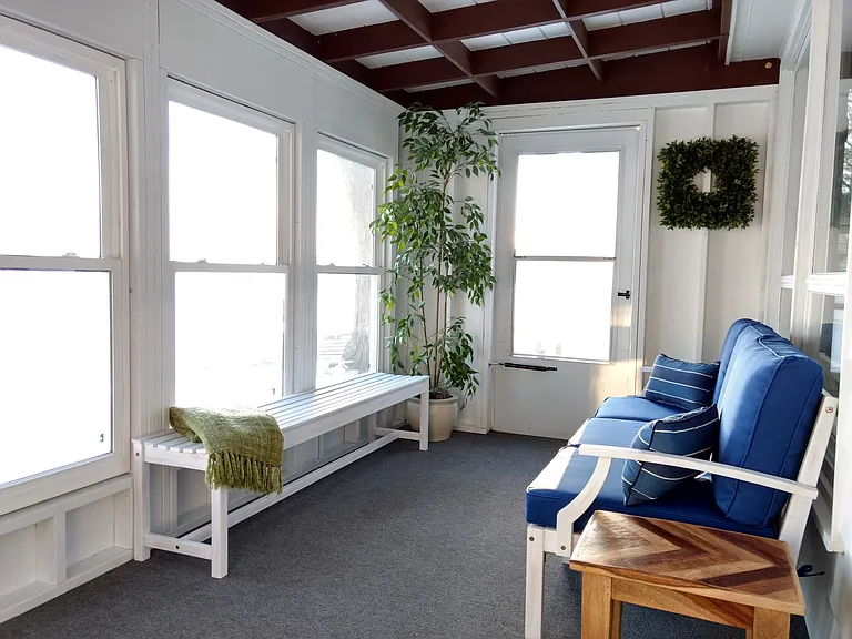 Lakeside porch