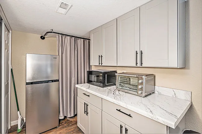 basement mini kitchen