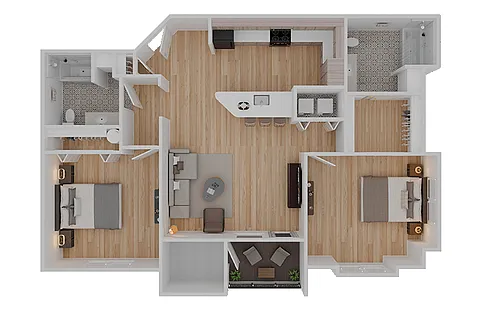 Floor plan Falls