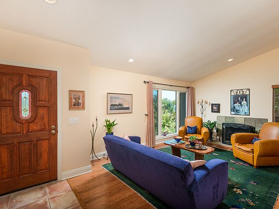 Living Room has Ocean View