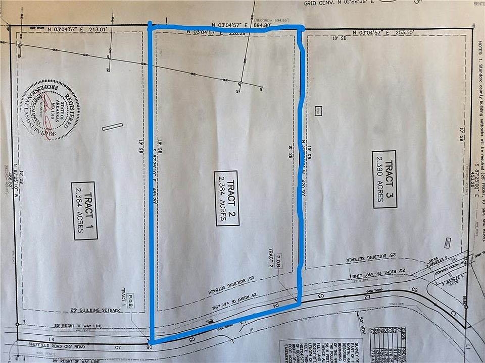 2nd image of TRACT 2 Sheffield Rd