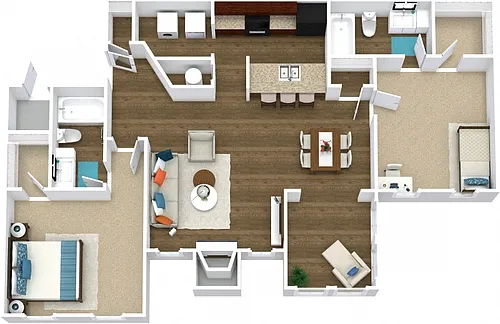 Floor plan Azalea