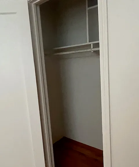walk in closet bedroom