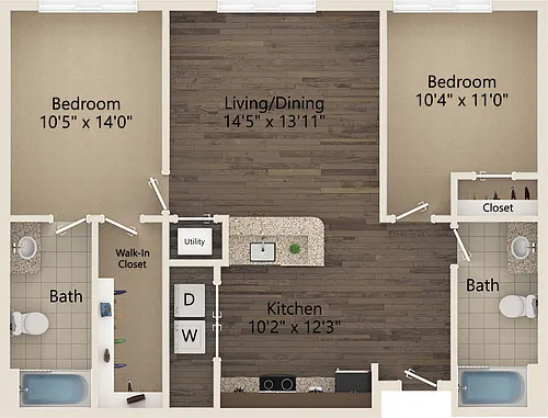 Floor plan Dilworth
