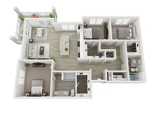 Floor plan C1