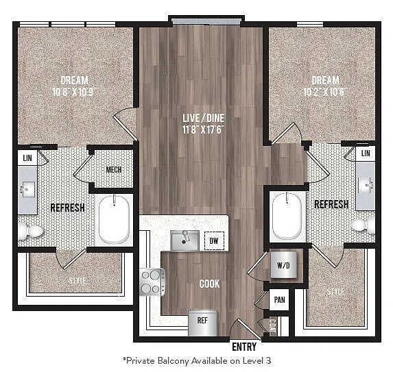Floor plan B12