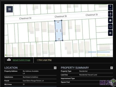 LOT 33 Chestnut St, Baton Rouge, LA, 70802