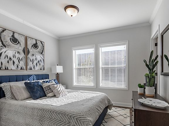 Spacious Bedroom with Large Windows