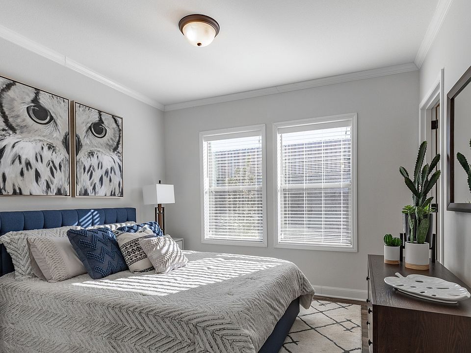 Spacious Bedroom with Large Windows