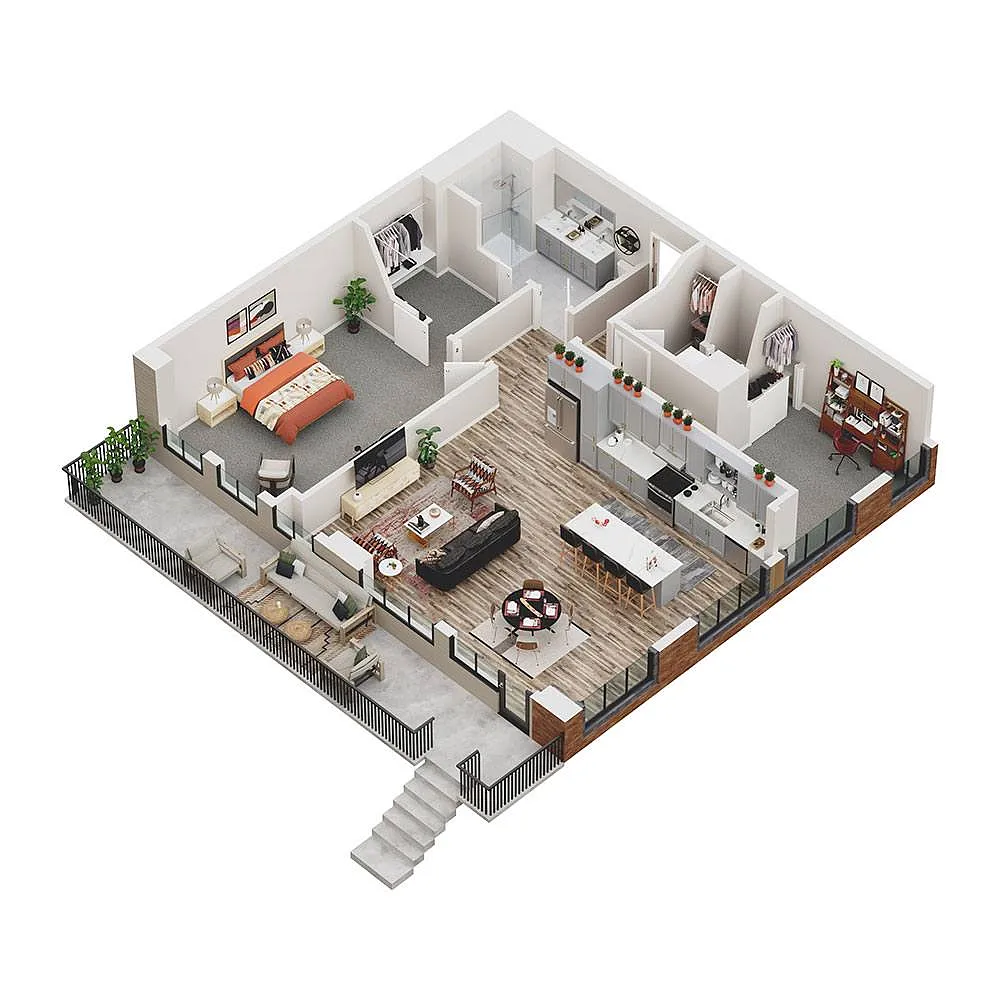 Floor plan ATH2 - East