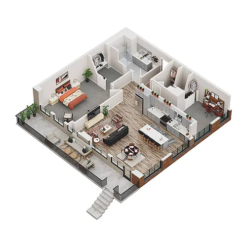 Floor plan ATH2 - East