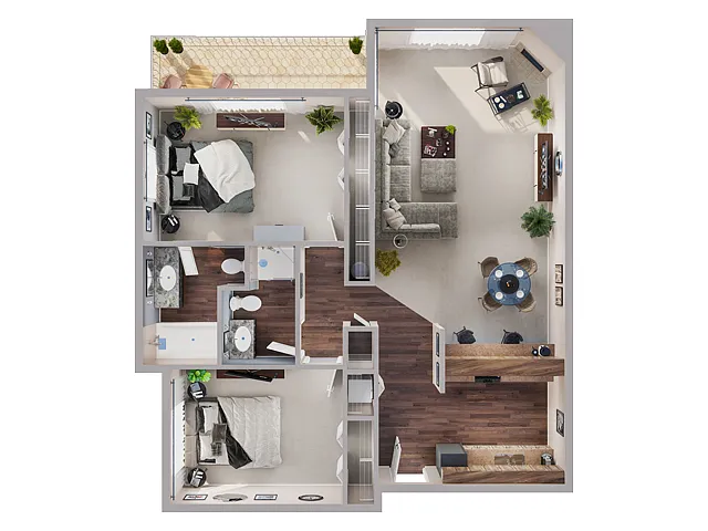 Floor plan B1