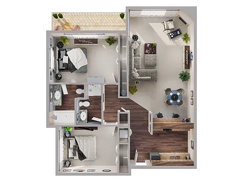 Floor plan B1