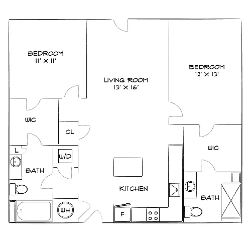 Floor plan Design 2A Premier