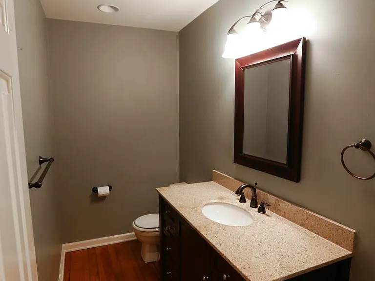 Down stairs powder room