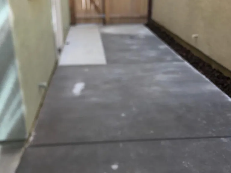 yard Garbage area seperate
