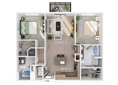 Floor plan B2