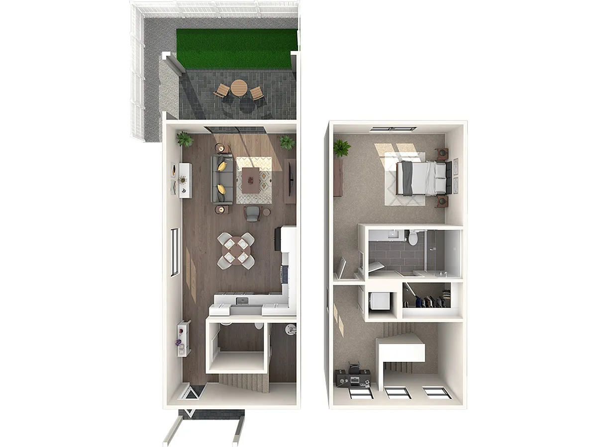 Floor plan Villa