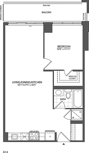 Floor plan 308