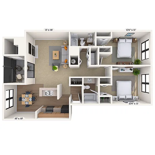 Floor plan The Waterway