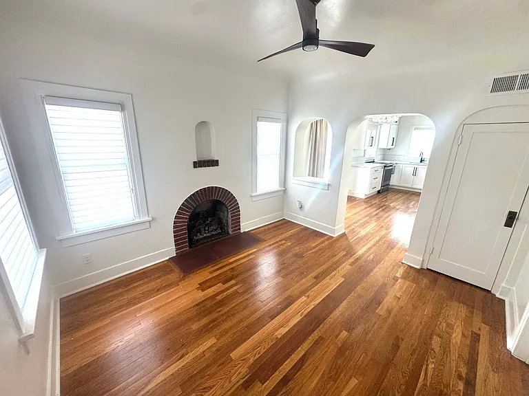 Living Room with Fireplace