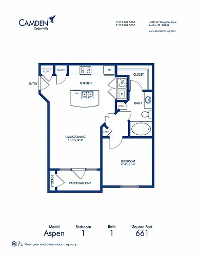 Floor plan Aspen
