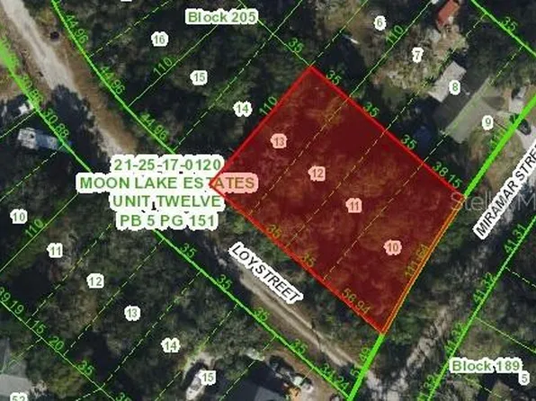 9917 MIRAMAR STREET LOT 10, NEW PORT RICHEY, FL 34654