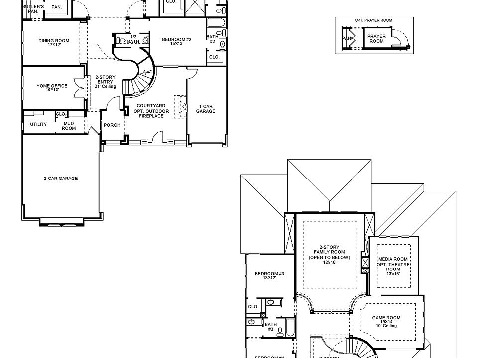 4410S Plan, Sienna 65' Valencia by Perry Homes, Missouri City, TX