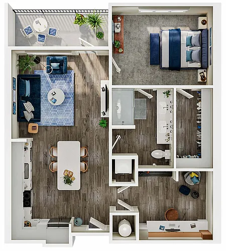 Floor plan A3 (DEN)