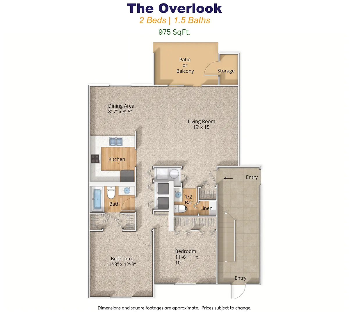 Floor plan The Overlook