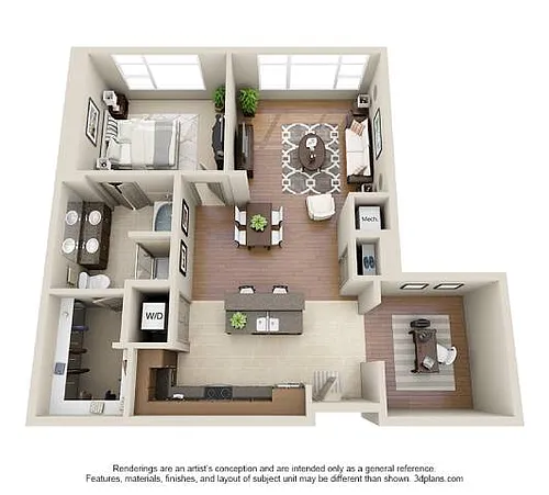Floor plan Floorplan I