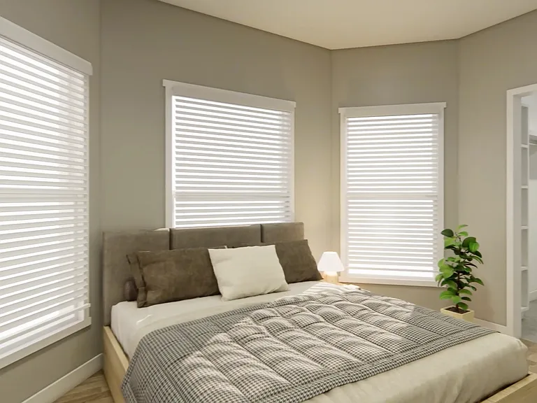 Room 1A with walk in closet