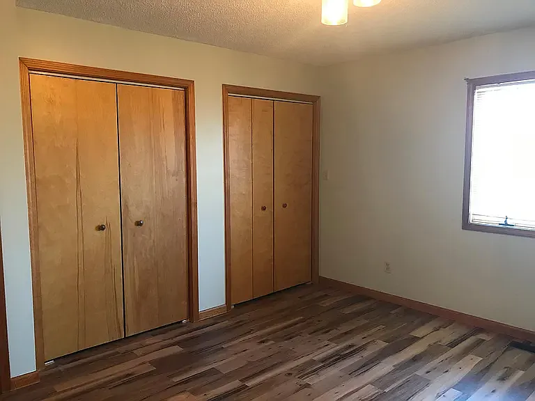 double sided closets in main bedroom