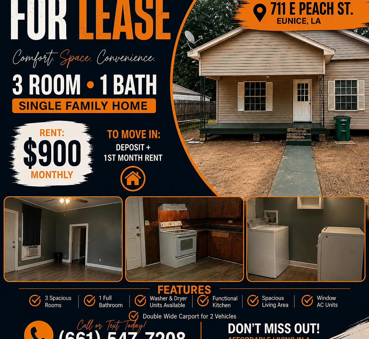3 bed, $925 — Photo 1