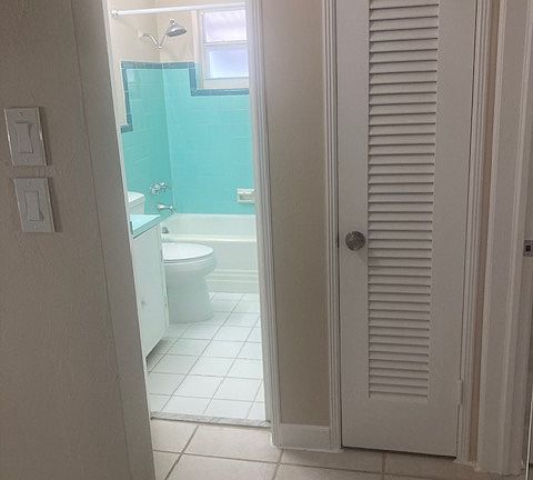 Hallway Bathroom