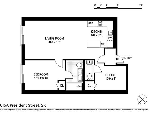 2nd image of 1015A President St #2B