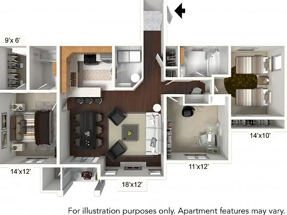 Renaissance Place Apartments — Photo 158