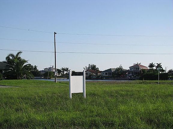 View towards the road