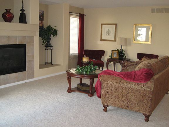 LIVING-GREAT ROOM WITH VAULTED CEILING