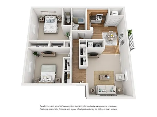 Floor plan The Aspen