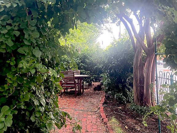 Entrance into the garden