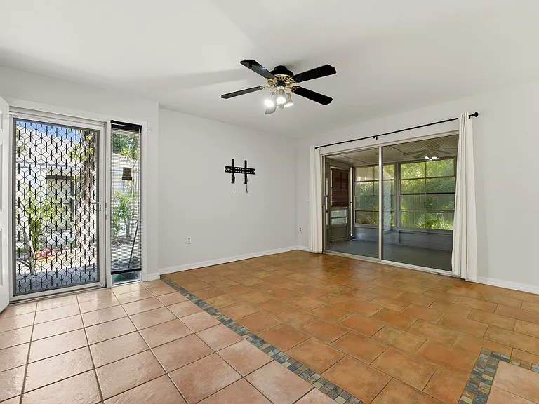 Entry way and Living Room