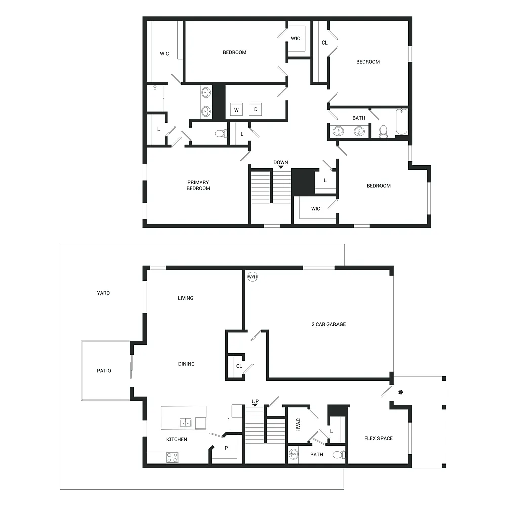 Floor plan Holcombe