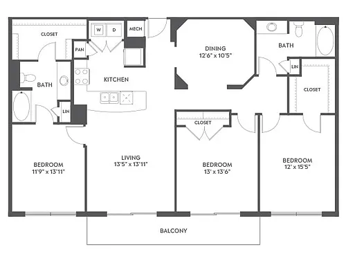 Floor plan D7