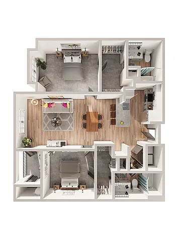 Floor plan B3