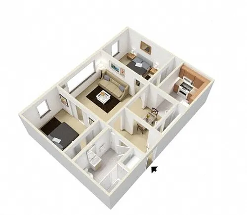 Floor plan B1