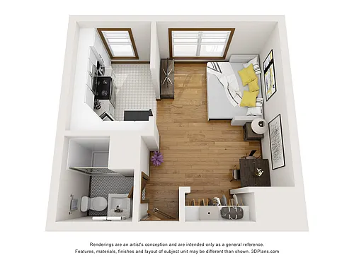Floor plan Studio